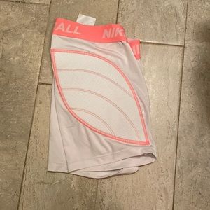 Nike softball sliding shorts - M (can fit a small) - good condition